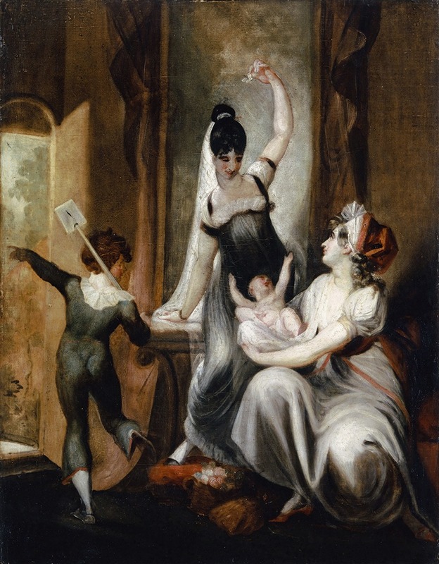 Henry Fuseli - A Mother With Her Family In The Country