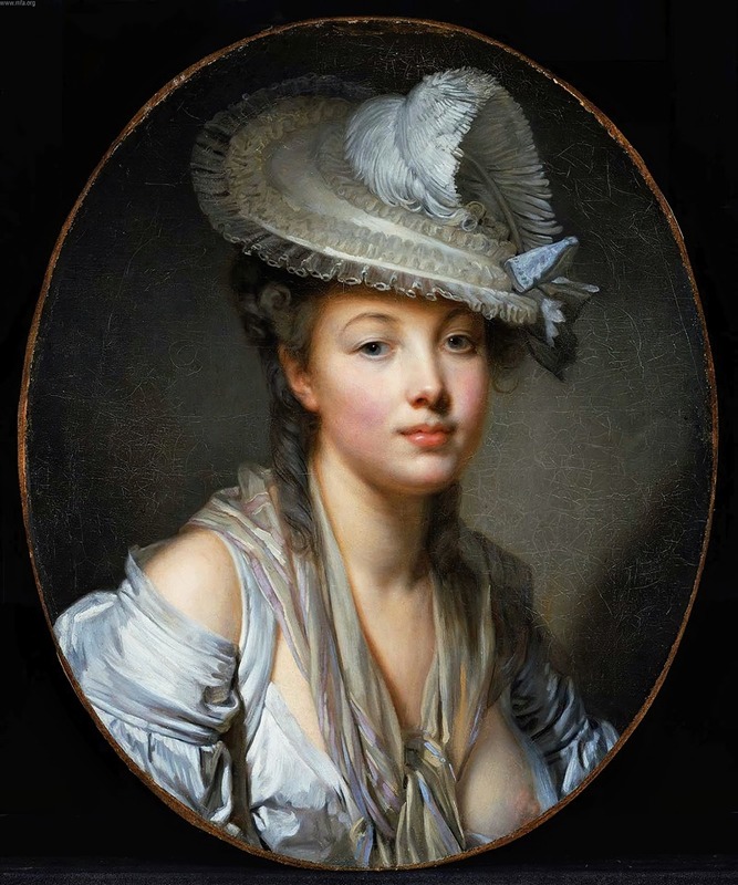 Jean-Baptiste Greuze - The White Hat