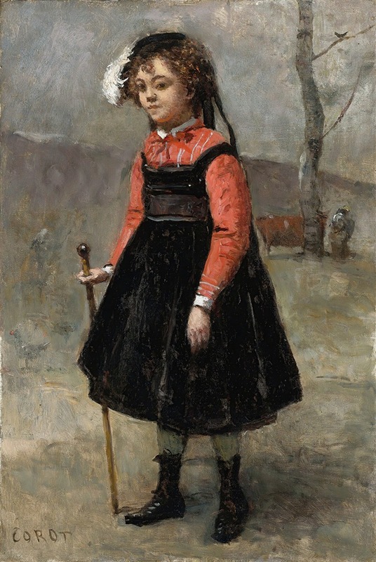 Jean-Baptiste-Camille Corot - La Petite Pie
