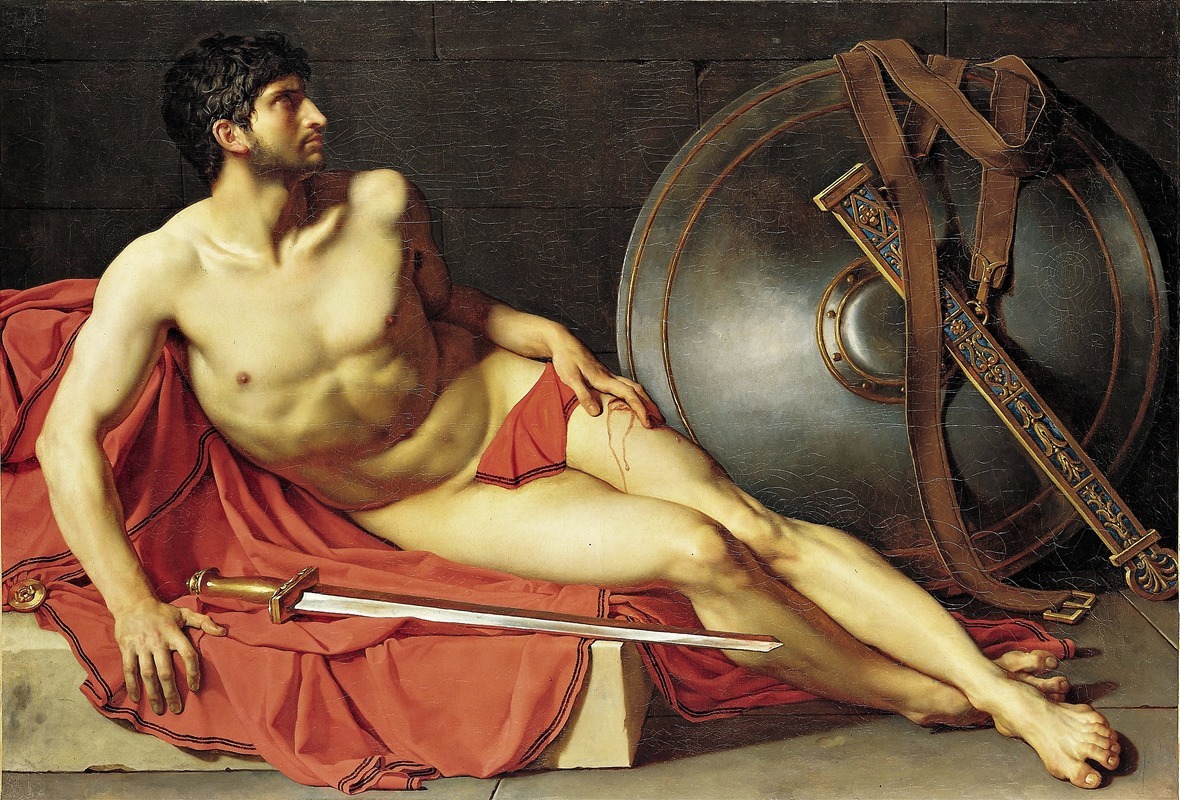 Jean-Germain Drouais - Dying Athlete Or Wounded Roman Soldier