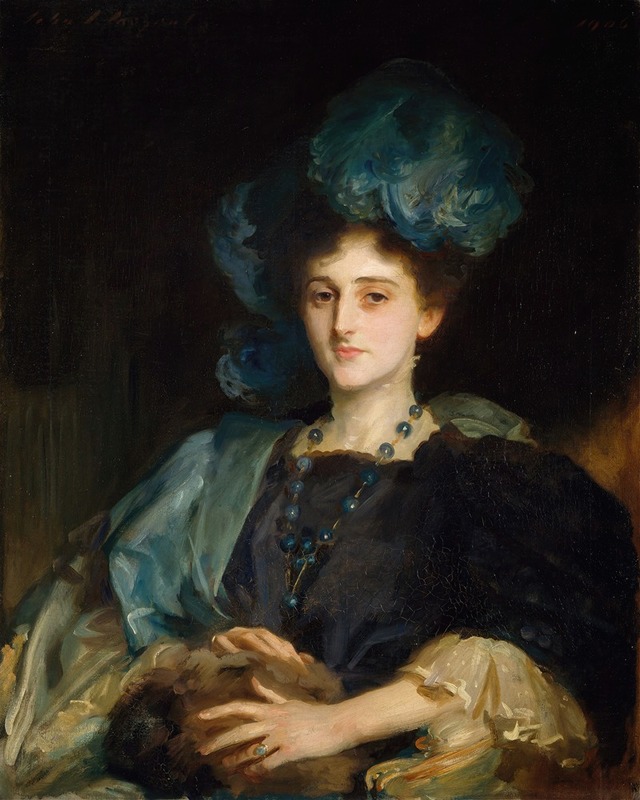 John Singer Sargent - Portrait Of Miss Katherine Elizabeth Lewis