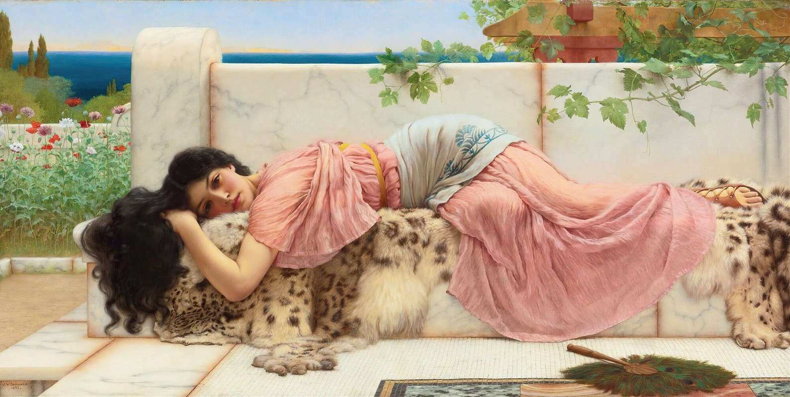 John William Godward - When The Heart Is Young