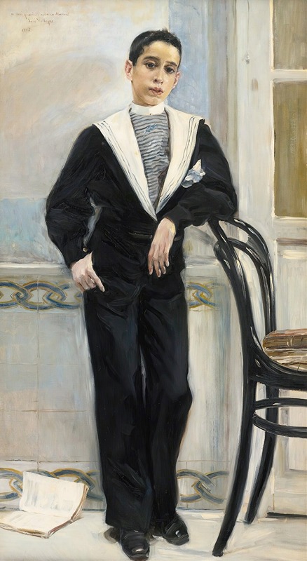 José Villegas Cordero - Portrait Of Manuel Ramos Villegas