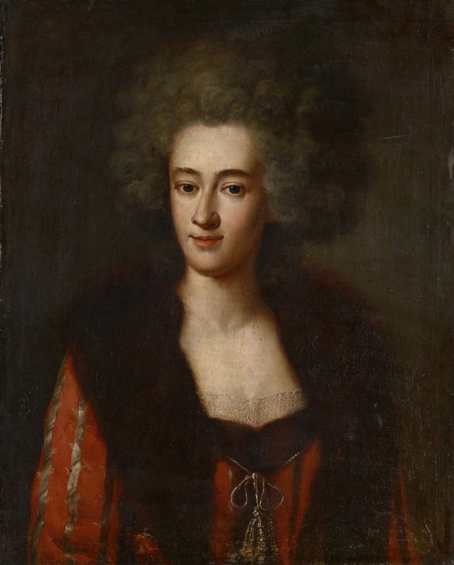 Josef Georg Von Edlinger - Portrait Of A Lady