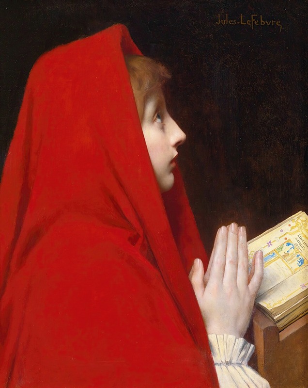 Jules Joseph Lefebvre - The Red Cloak