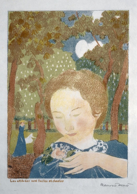 Maurice Denis - The Attitudes Are Informal And Chaste