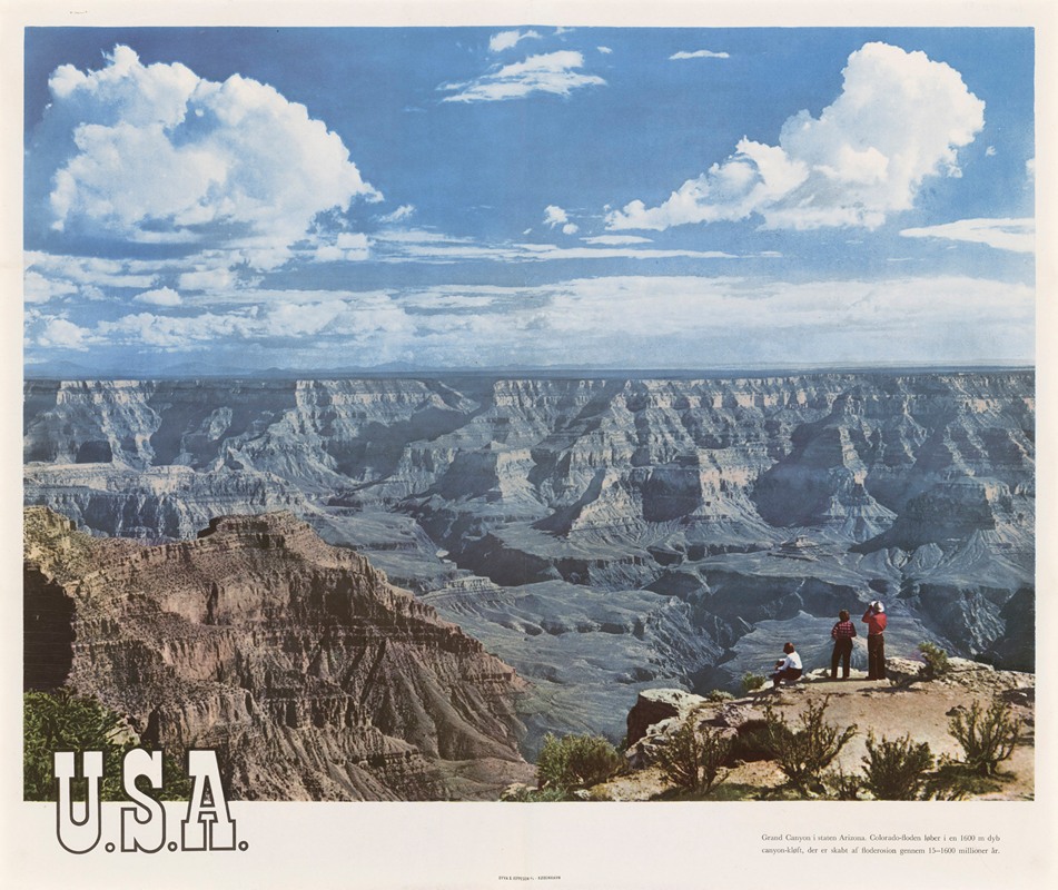 U.S. Information Agency - Poster of Grand Canyon