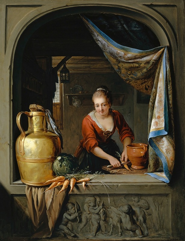Willem Joseph Laquy - Cook At The Window