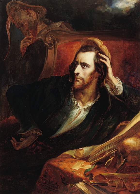 Ary Scheffer - Faust in his cabinet