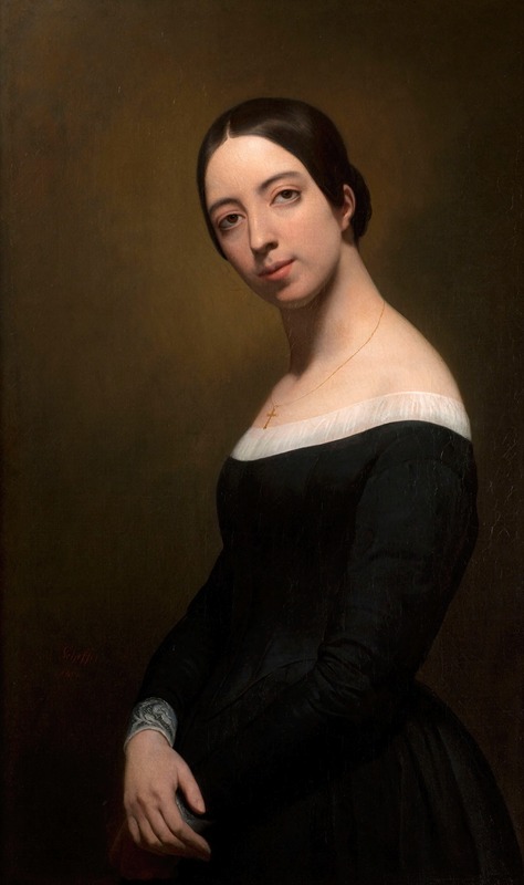 Ary Scheffer - Portrait of Pauline Viardot
