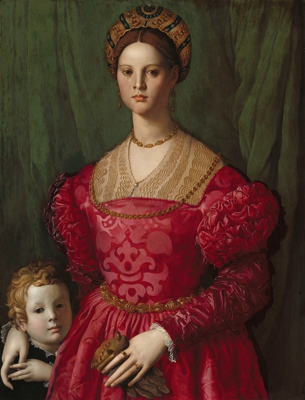 Agnolo Bronzino - A Young Woman and Her Little Boy