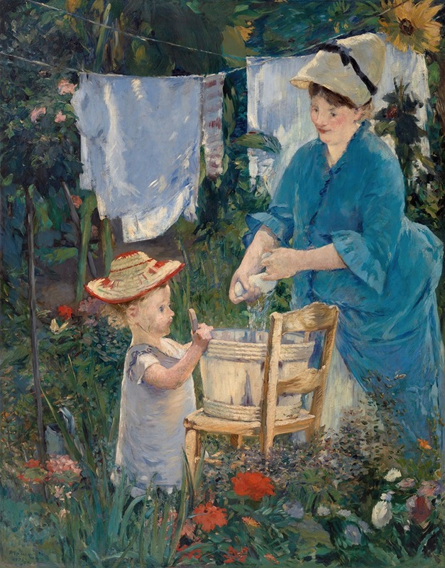 Édouard Manet - Laundry
