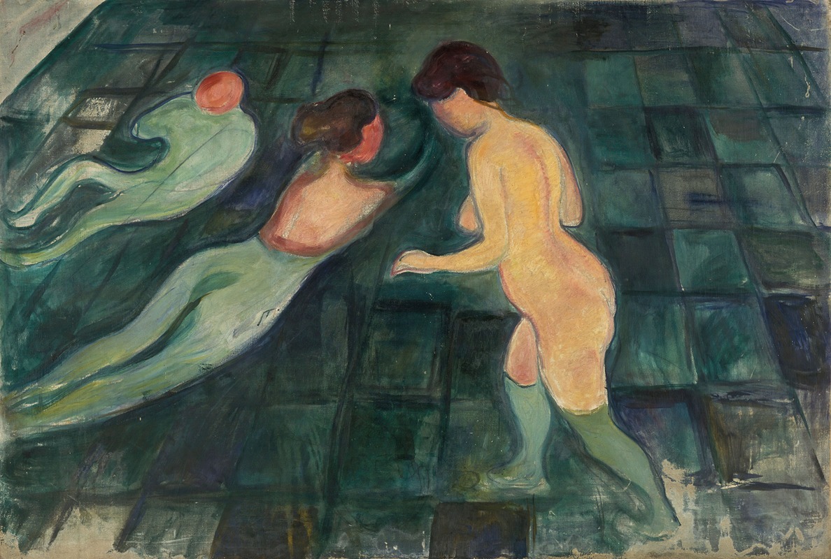 Edvard Munch - Bathing Women