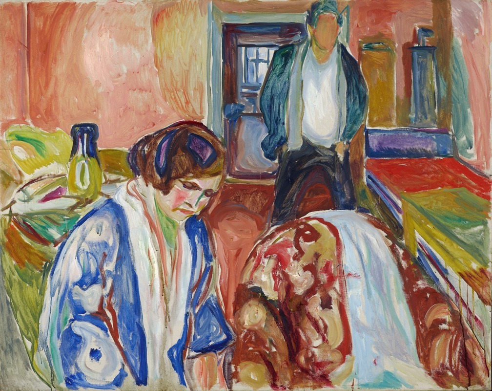 Edvard Munch - The Artist and his Model