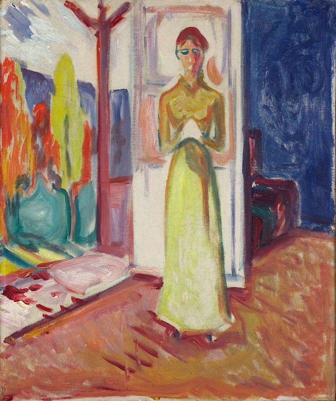 Edvard Munch - Woman Standing in the Doorway