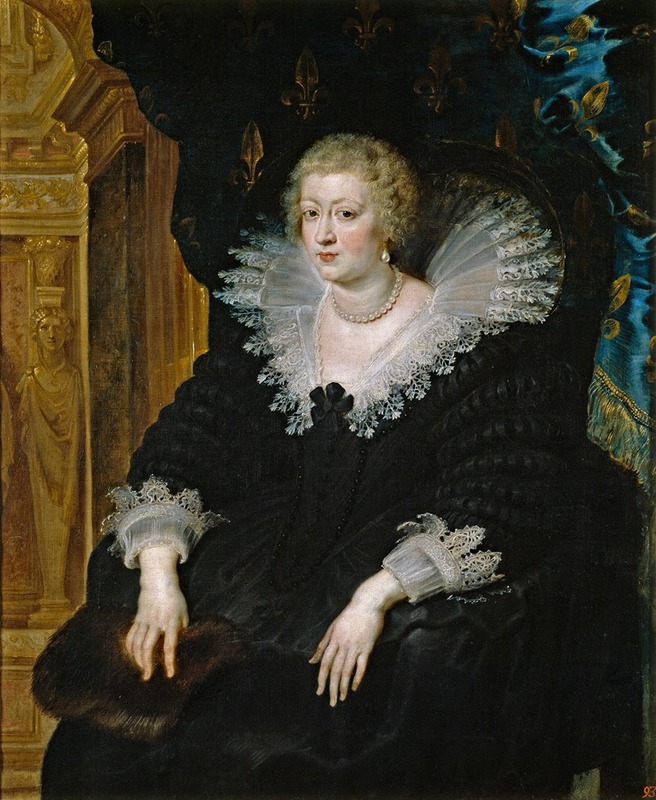 Peter Paul Rubens - Portrait of Anne of Austria