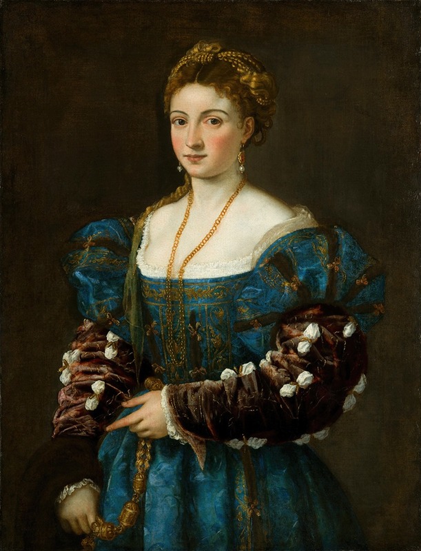 Titian - Portrait of a Lady (La Bella)
