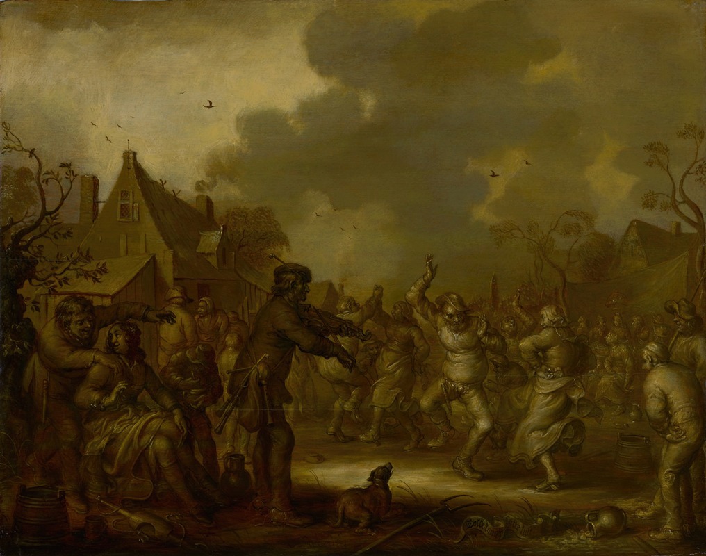 Adriaen Pietersz. Van De Venne - Peasants Dancing