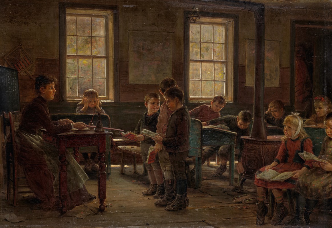 Edward Lamson Henry - A Country School
