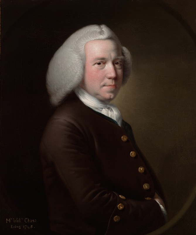 Joseph Wright of Derby - Portrait of Mr. William Chase, Sr.