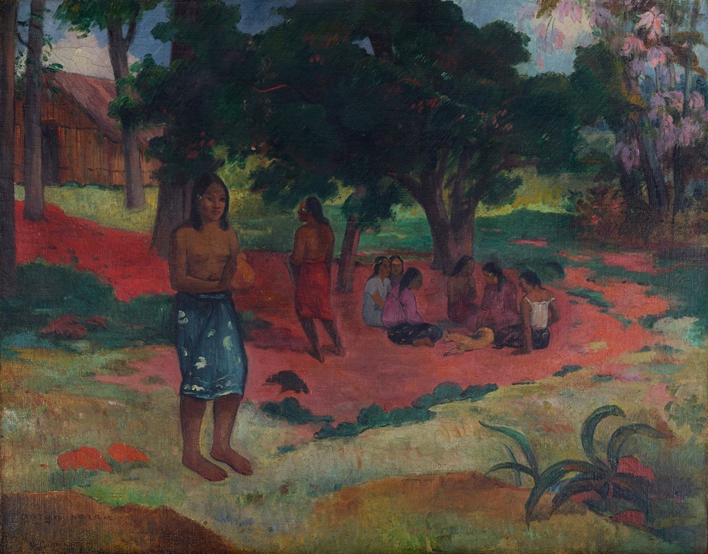 Paul Gauguin - Parau Parau (Whispered Words)