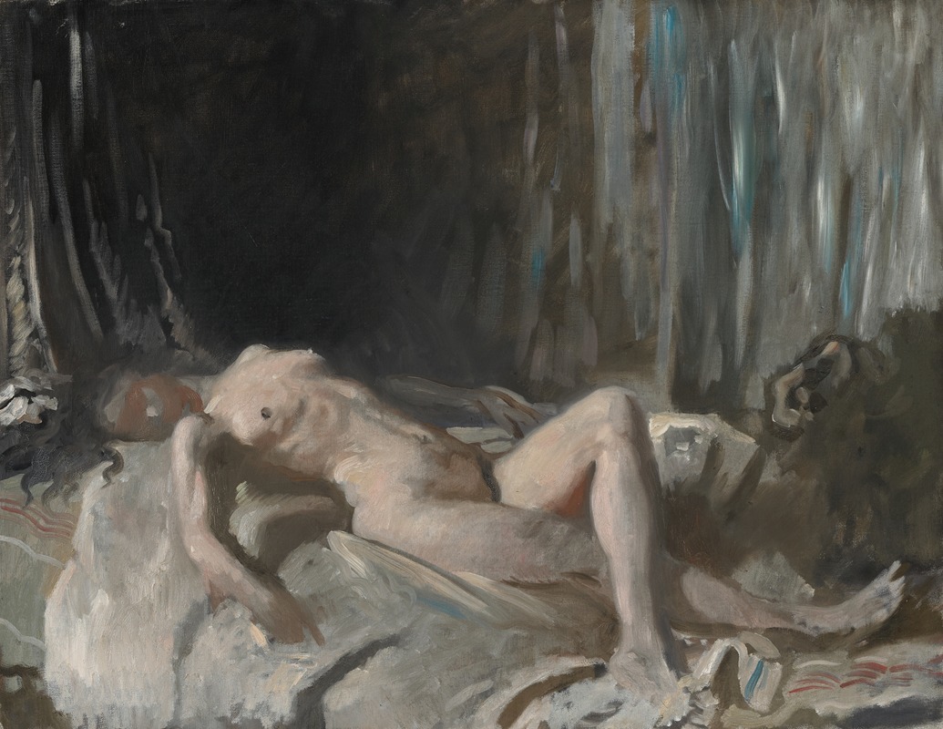 William Orpen - Study of a Female Nude
