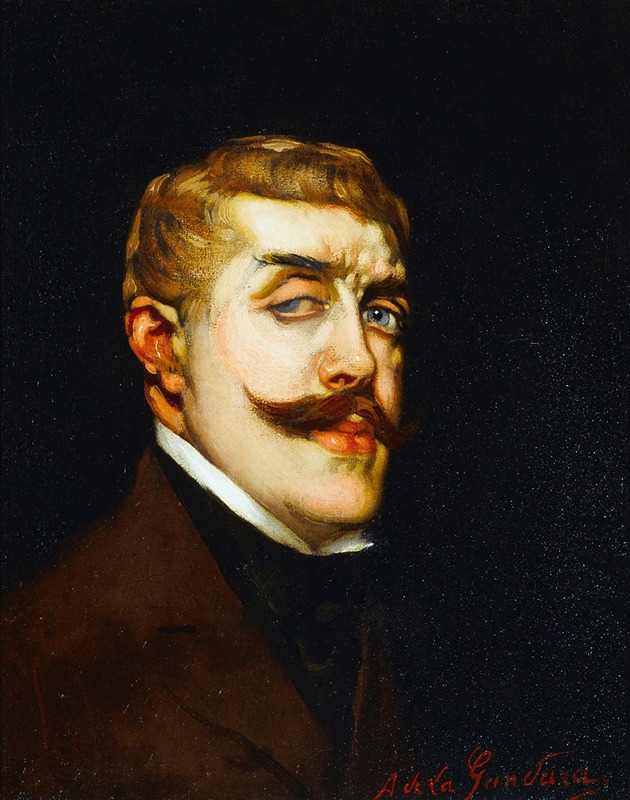 Antonio de La Gandara - Portrait de Jean Lorrain (1855-1906), écrivain