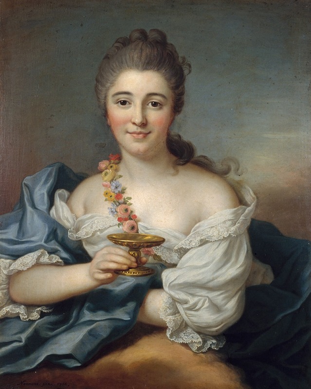 Donat Nonnotte - Madame de Sevré en Hébé