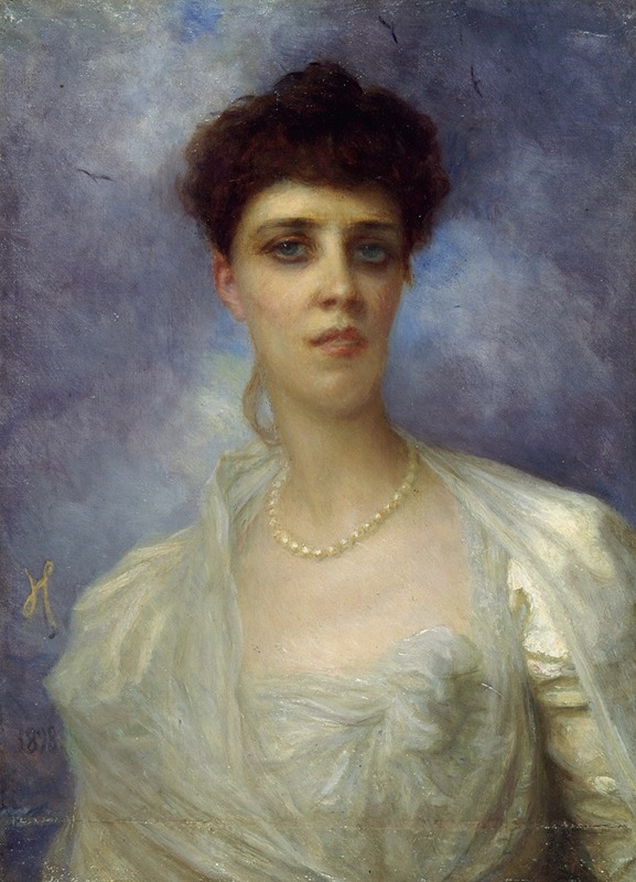 Ernest Hébert - Portrait de Marie-Thérèse de Ségur, comtesse de Guerne