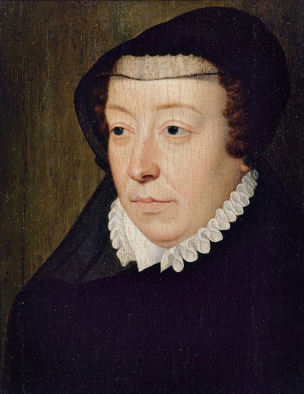 François Clouet - Portrait de Catherine de Médicis (1519-1589), reine de France