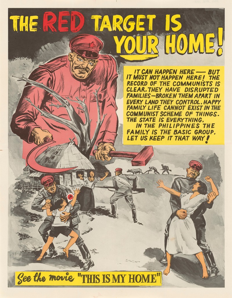 U.S. Information Agency - The Red Target is Your Home