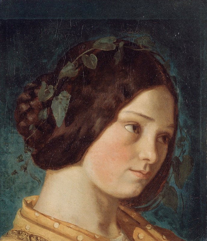 Gustave Courbet - Portrait de Zélie Courbet