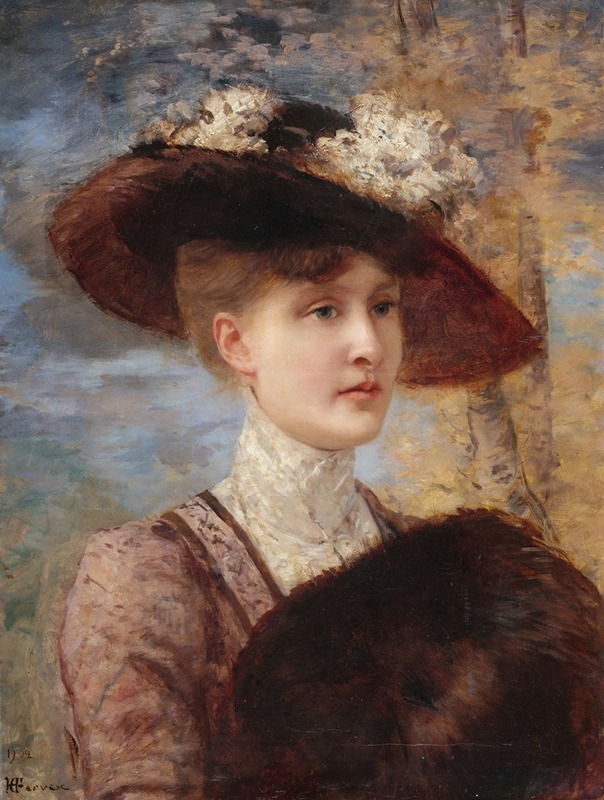 Henri Gervex - Portrait de Madame de Lorgeril