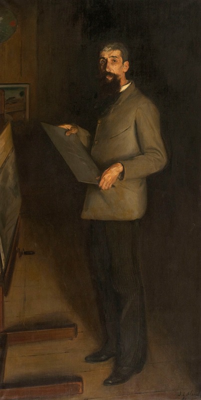 Jacques-Émile Blanche - Portrait de Henri Guérard