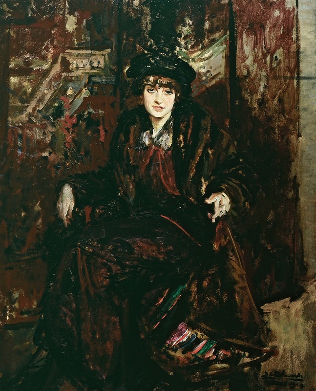 Jacques-Émile Blanche - Portrait de Marguerite Decazes de Glucksbierg, princesse Jean de Broglie