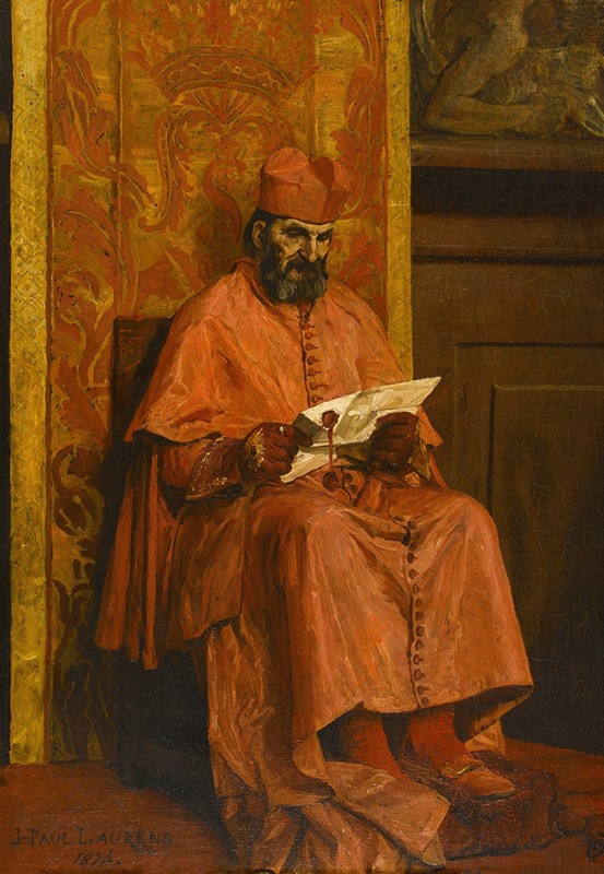 Jean-Paul Laurens - Le Cardinal