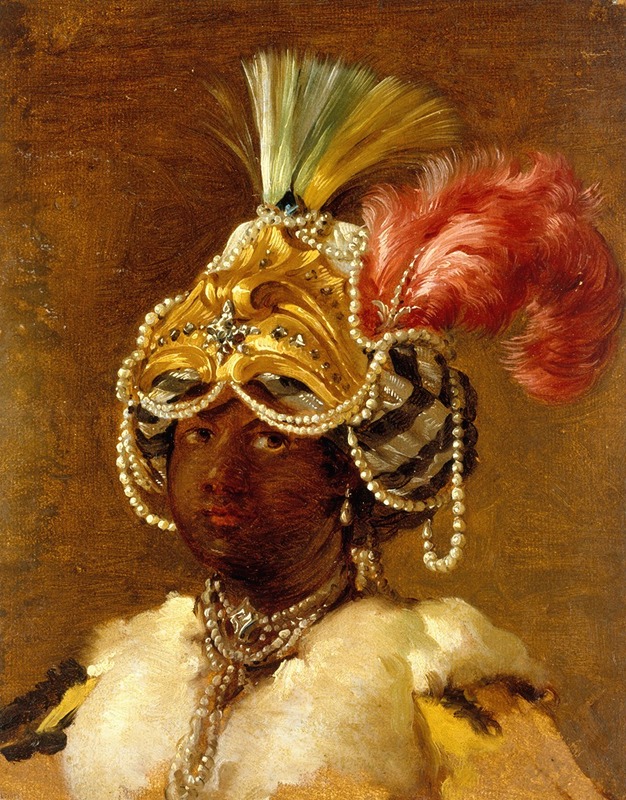 Joseph-Marie Vien - Sultane noire