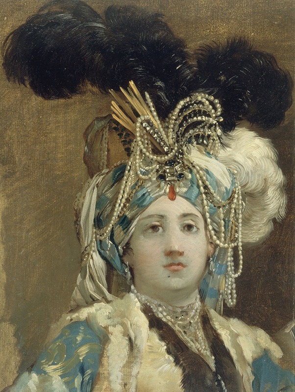 Joseph-Marie Vien - Sultane reine