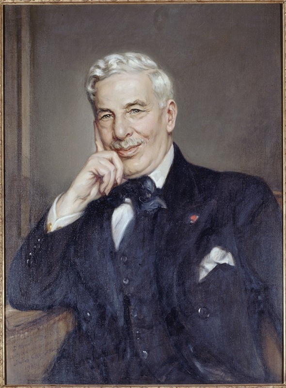 Jules Cayron - Portrait de Maurice Donnay (1859-1945), écrivain