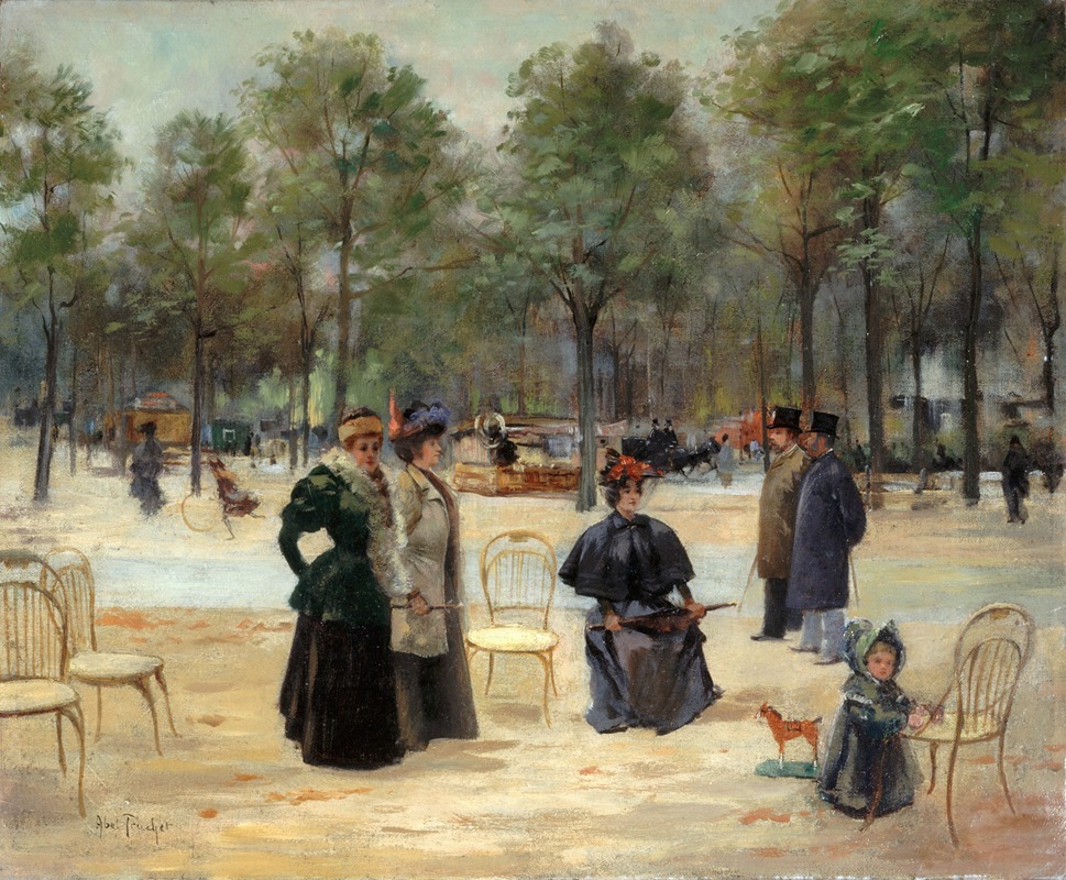 Louis Abel-Truchet - Aux Champs-Élysées