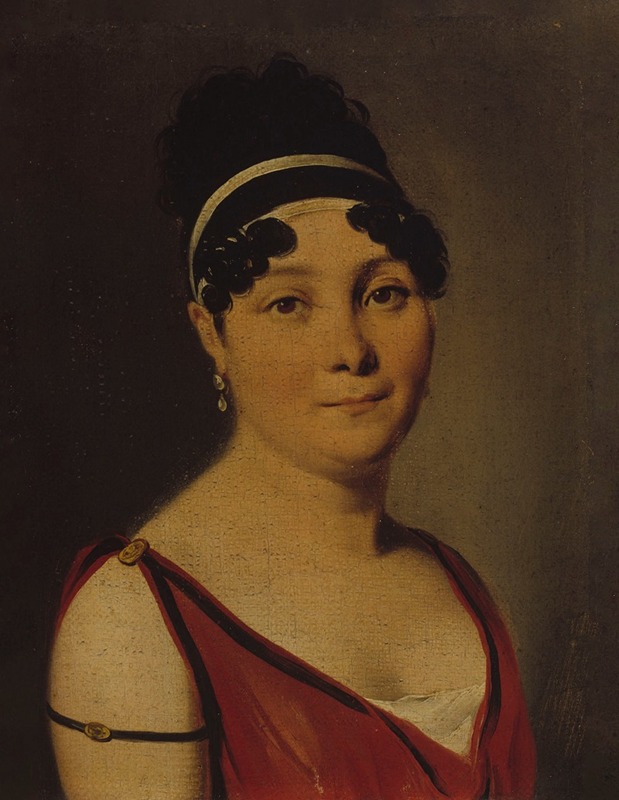 Louis Léopold Boilly - Portrait de Caroline Branchu (1780-1850), chanteuse