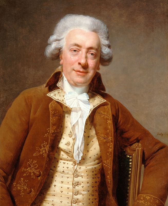 Michel-Martin Drolling - Portrait de Claude-Nicolas Ledoux(1736-1806), architecte.