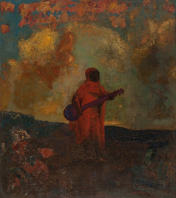 Odilon Redon - Arabe musicien