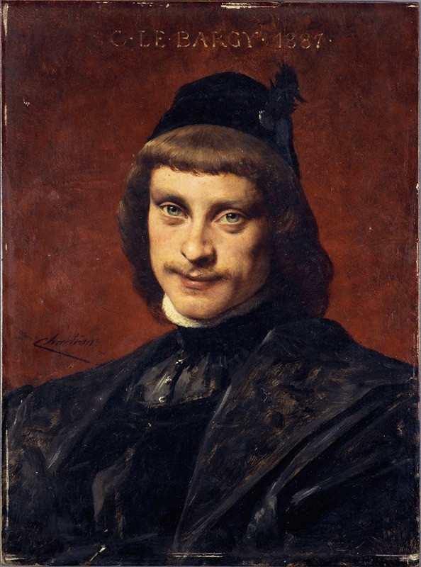 Théobald Chartran - Portrait de Charles Le Bargy, sociétaire de la Comédie-Française, en costume de scène
