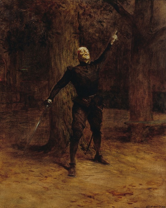 Théobald Chartran - Portrait de Constant Coquelin dans le rôle de Cyrano de Bergerac