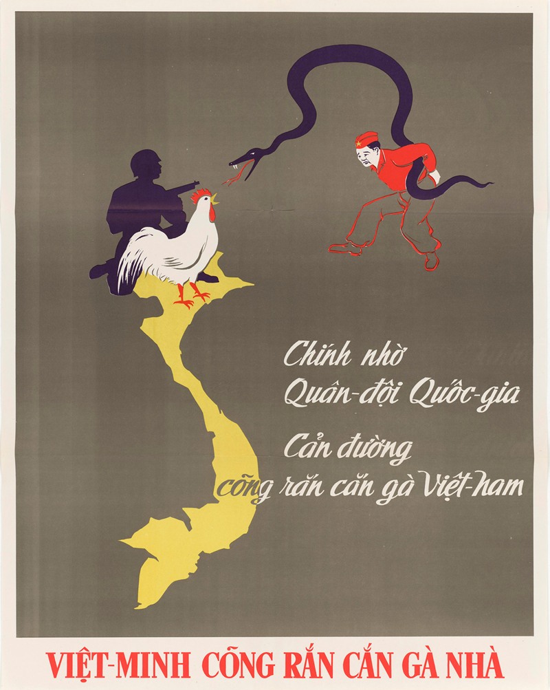 U.S. Information Agency - Viet Army Stops Snake