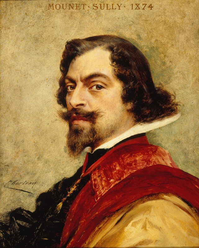 Théobald Chartran - Portrait de Mounet-Sully