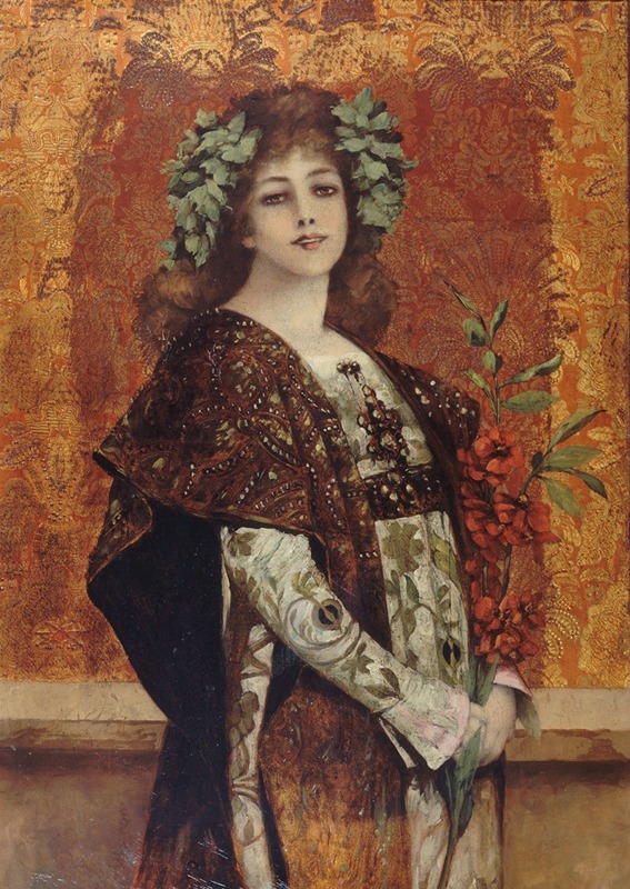 Théobald Chartran - Portrait de Sarah Bernhardt (1844-1923), dans ‘Gismonda’