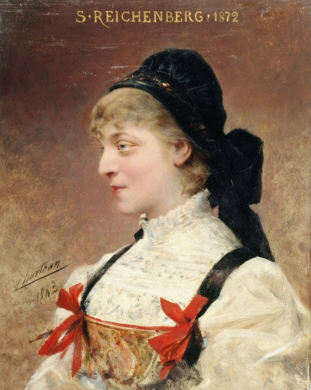 Théobald Chartran - Portrait de Suzanne Reichenberg (1853-1924), sociétaire de la Comédie-Française
