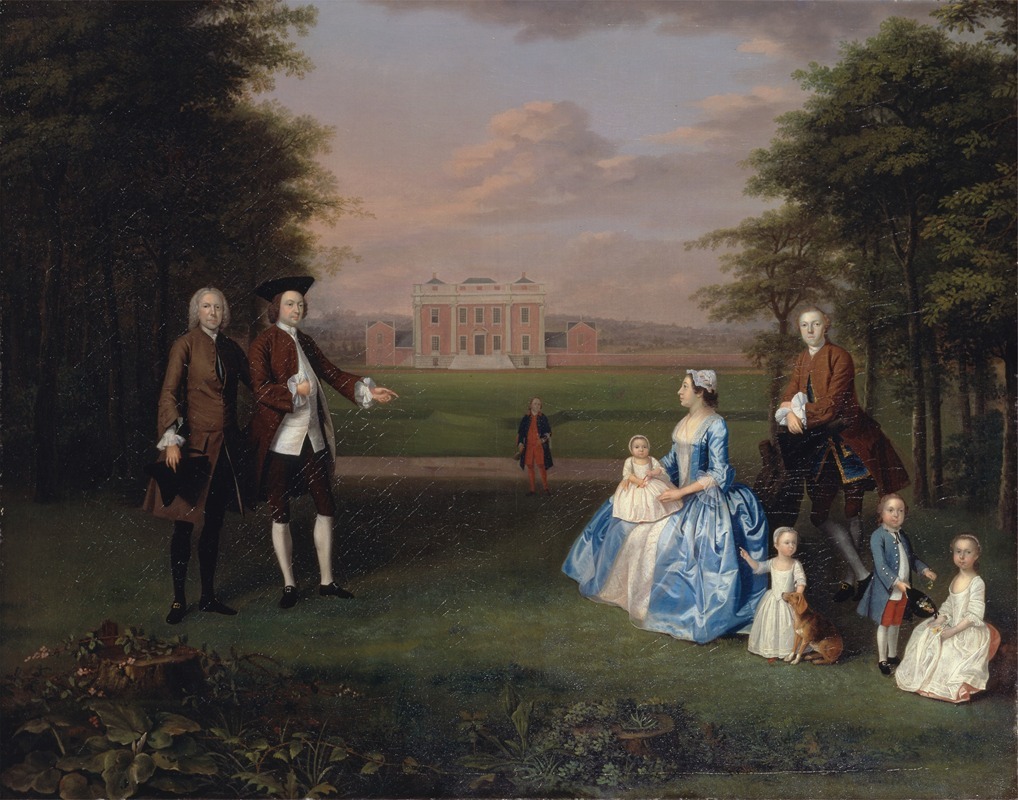 Arthur Devis - Robert Gwillym of Atherton and His Family
